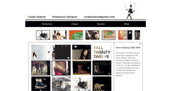 Desktop Screenshot of cindyondrick.com